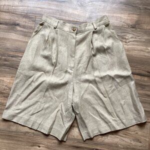 Vintage Michele New York Super High Waist Bermuda Shorts Size 10